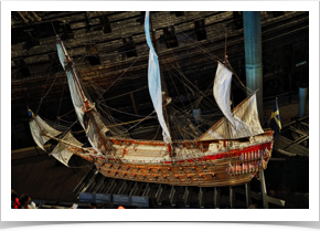 Scale model of the VASA.